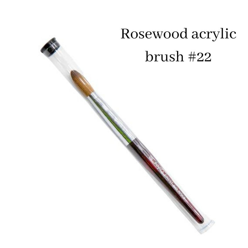 Rosewood Acrylic Brush
