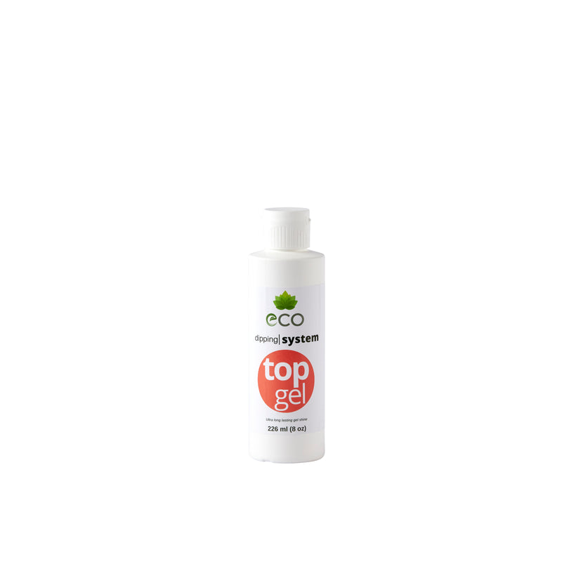eco top gel dipping 8 oz - Master Nail Supply 