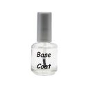 Empty Bottle Base Coat 15ml - Master Nail Supply