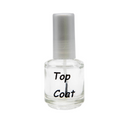 Empty Bottle Top Coat 15ml - Master Nail Supply