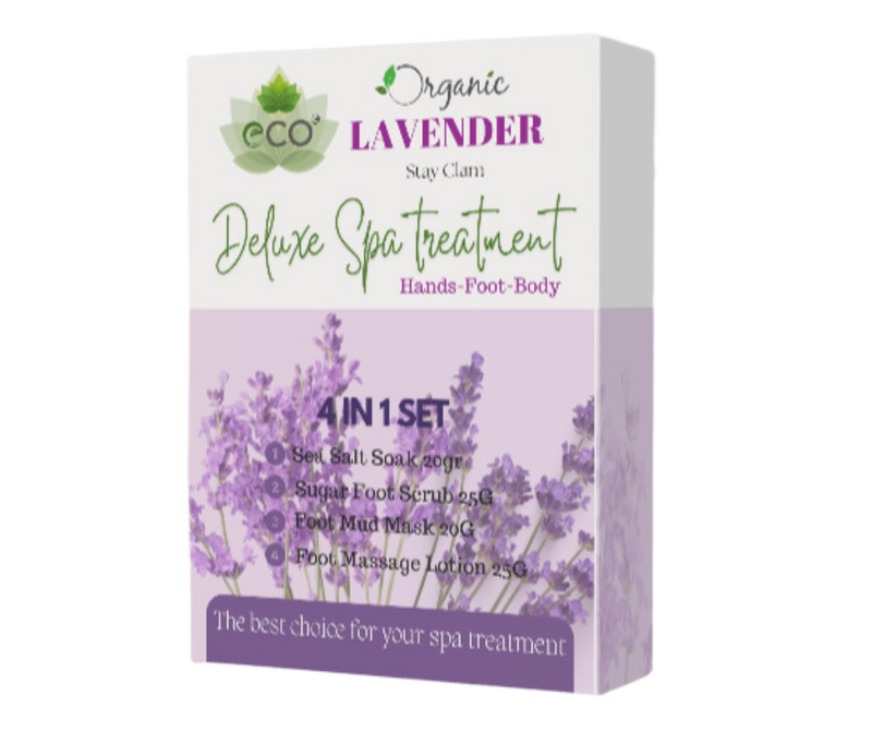 ECO Organic Deluxe Pedicure Kit