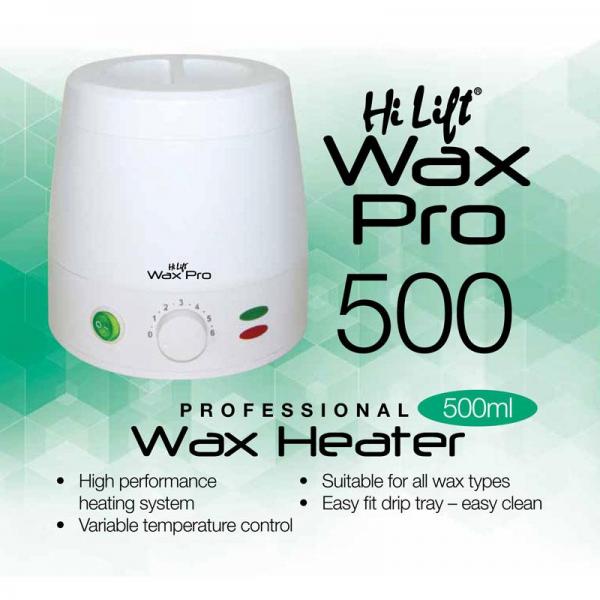 Hi Lift Wax Pro 500 Heater - Master Nail Supply 