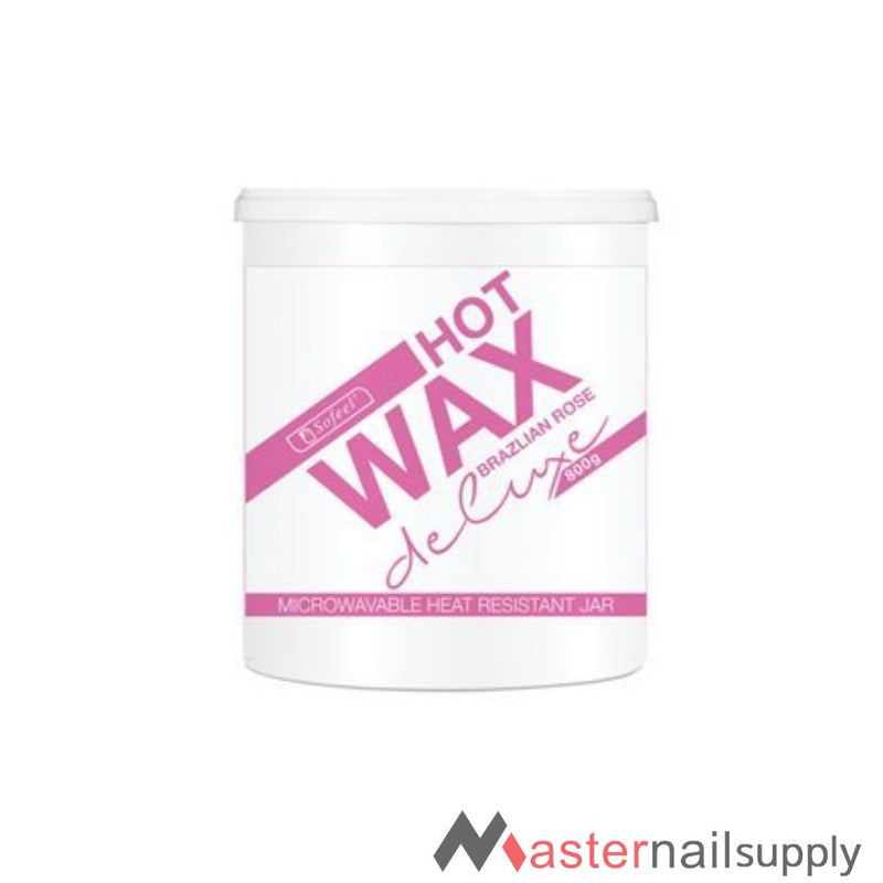 Sofeel Hot Wax Brazilian Rose Deluxe 800g - Master Nail Supply 