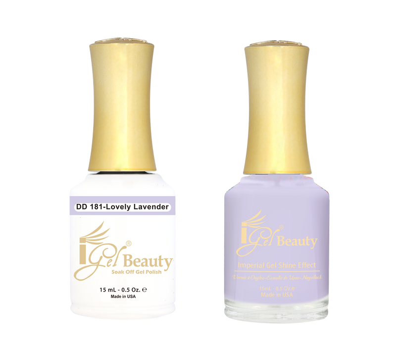 IGEL Duo DD181 LOVELY LAVENDER - Master Nail Supply 