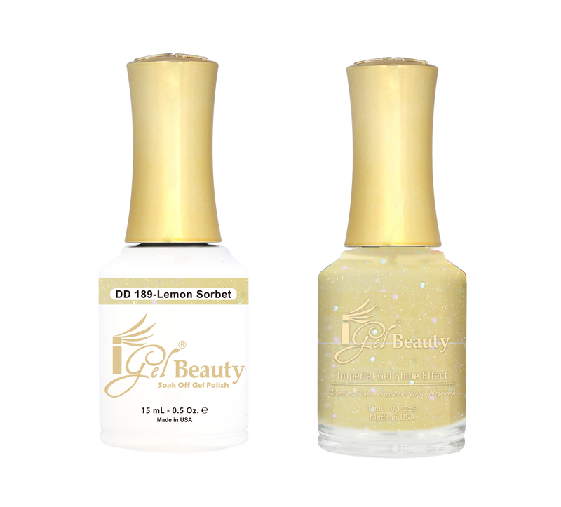 IGEL Duo DD189 LEMON SORBET - Master Nail Supply 