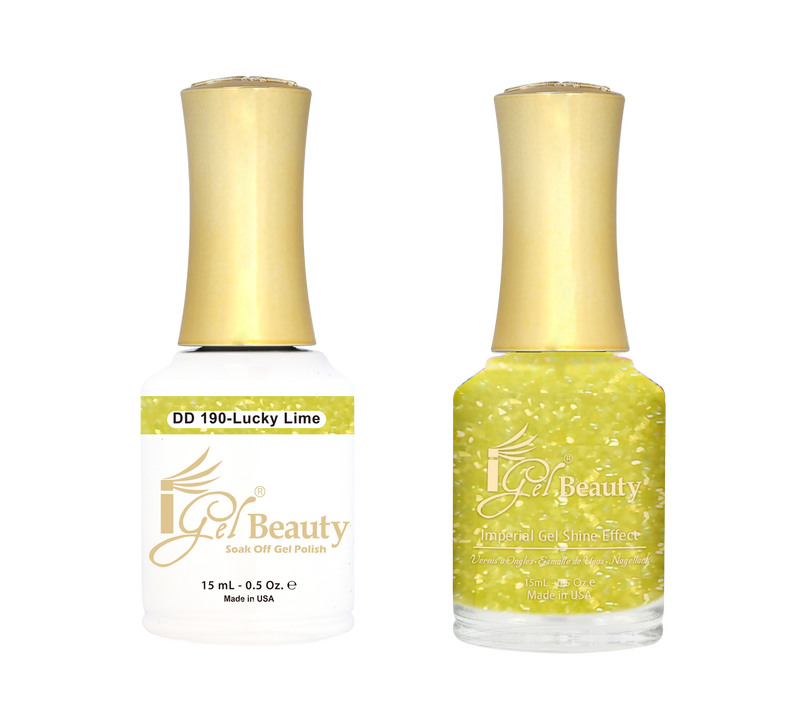 IGEL Duo DD190 LUCKY LIME - Master Nail Supply 