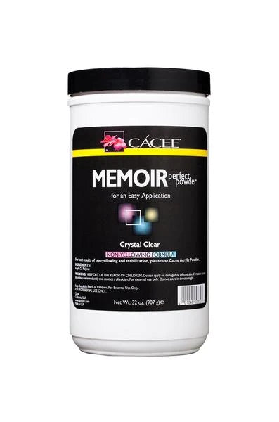 Cacee Memoir Perfect Powder Crystal Clear - Master Nail Supply 