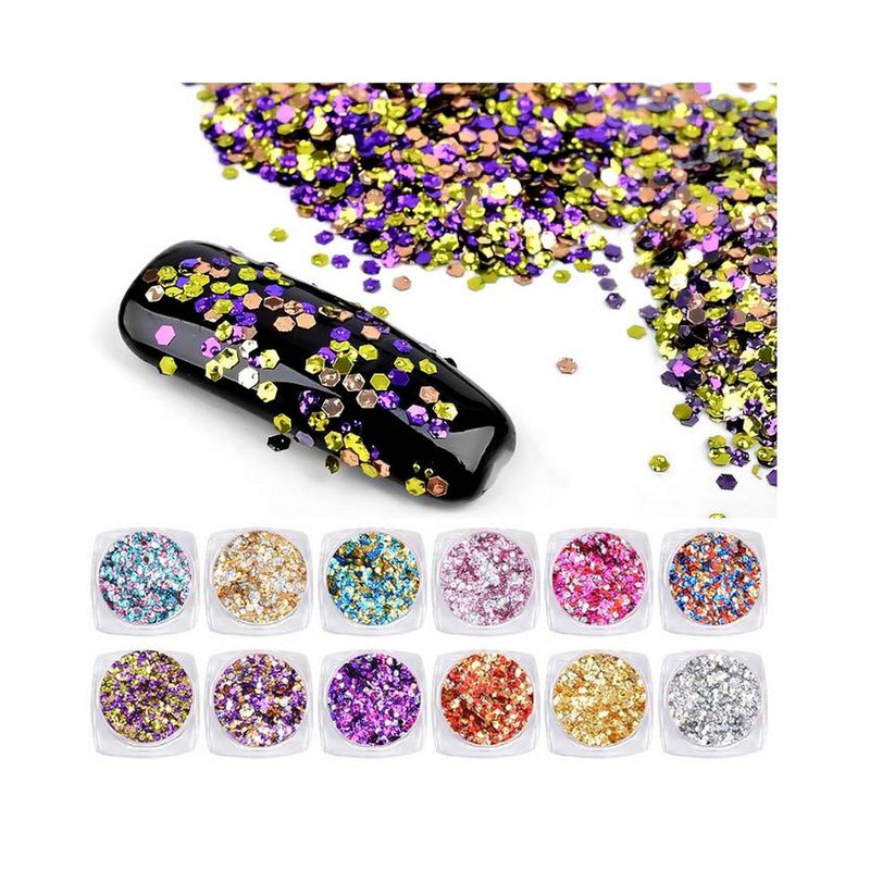 Nail Art Design Sequence Set - Dried Flowers - Master Nail Supply 