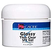 Cacee Glossy Thin Clear UV Gel - Master Nail Supply 