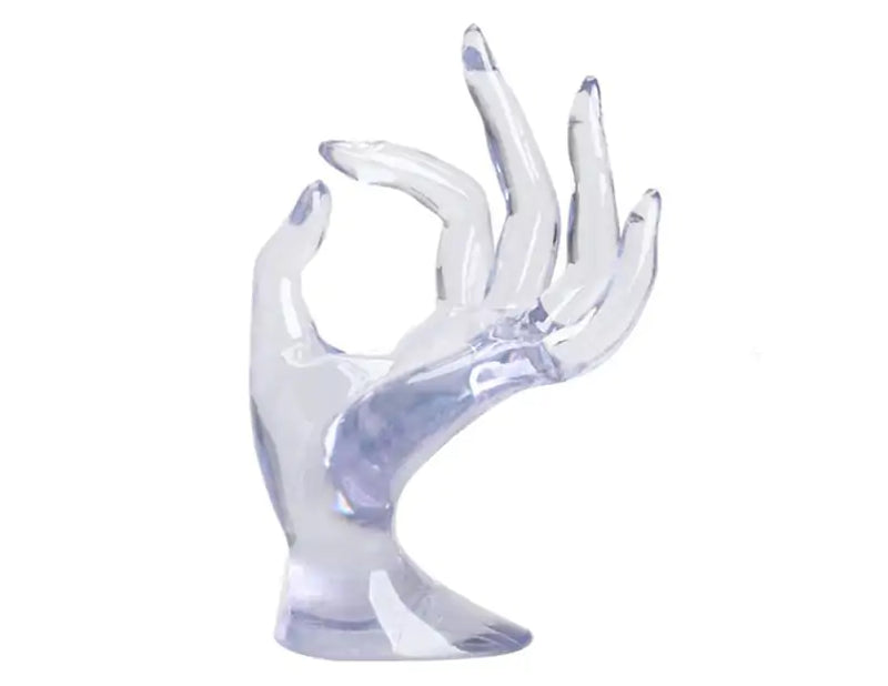 Glass Display Hand - Master Nail Supply 