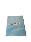 White-Blue Files 80/80 Extra Coarse - 50pcs - Master Nail Supply 
