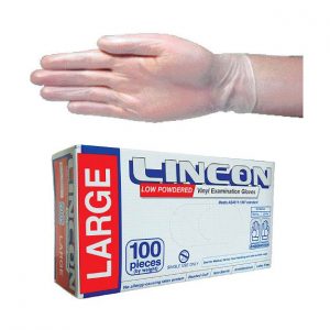 Lincon Vinyl Glove - Carton (1000pcs) - Master Nail Supply 