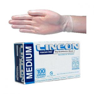 Lincon Vinyl Glove - Single box - Master Nail Supply 