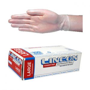 Lincon Vinyl Glove - Single box - Master Nail Supply 