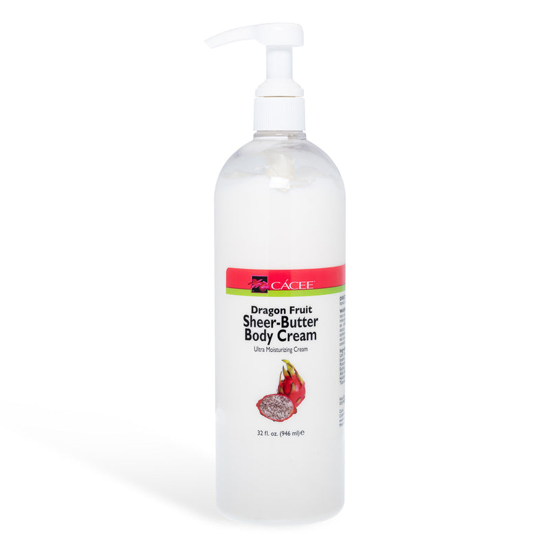 Cacee Dragon Fruit Sheer-Butter Body Cream - 32fl. oz (946 ml) - Master Nail Supply 