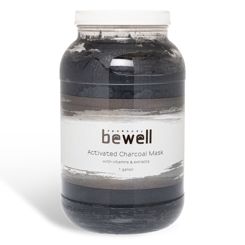 Bewell Activated Charcoal Mask 1gal - Master Nail Supply 