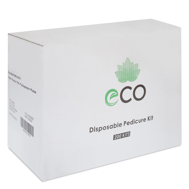 Eco Pedicure Kit 5 pcs (200/Pack) - Master Nail Supply 