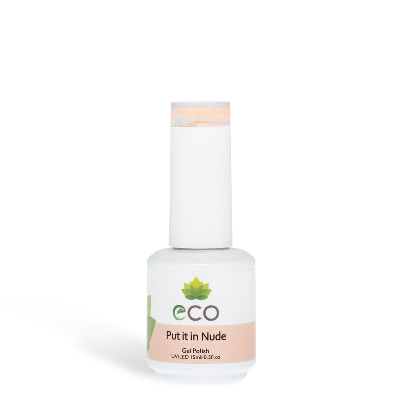 Eco Hot Gel Color - Put it in nude - Master Nail Supply bestseller