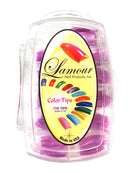 Masternail Color nail tip purple 110 tips - Master Nail Supply special&clearance