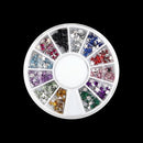 Masternail holographic star shaped ultra thin glitter powder for nail art decoration 12pcs - Master Nail Supply special&clearance