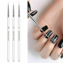 NAIL ART BRUSH KIT 3PCS/BAG - Master Nail Supply 