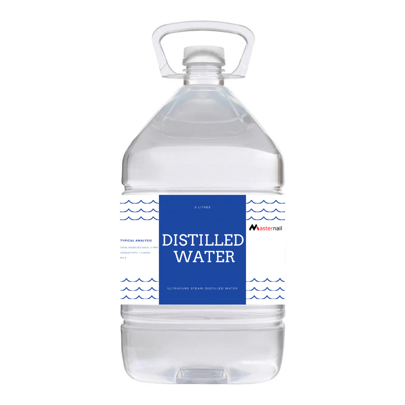 BW Distilled water 5L - Master Nail Supply 