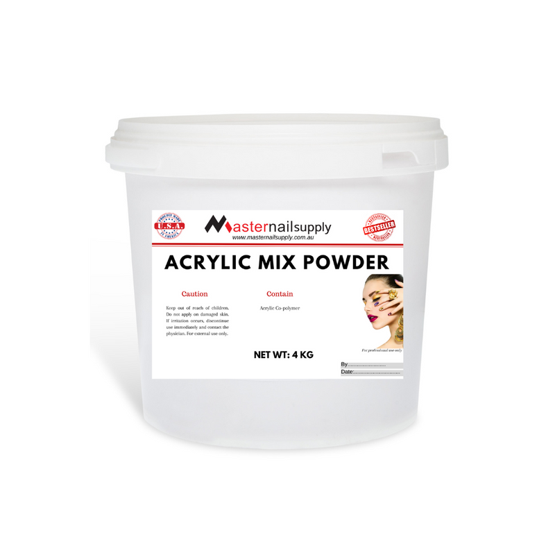 acrylic mix powder 4 kg - Master Nail Supply 