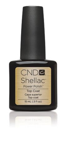 CND Shellac Top Coat 7.3ml - UV light only - Master Nail Supply special&clearance