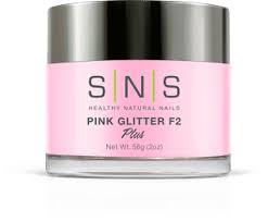 SNS Pink Glitter F2 - Master Nail Supply 