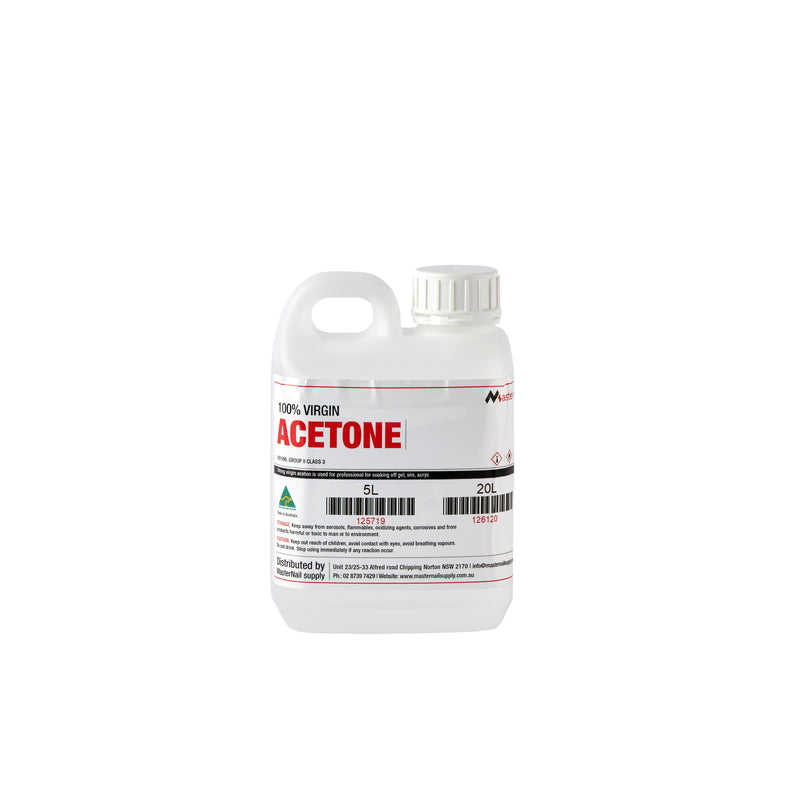 Acetone 1L - Master Nail Supply 