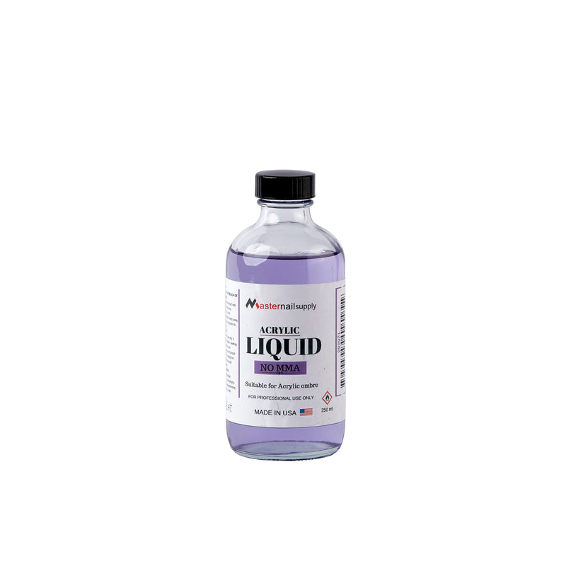 Acrylic liquid no MMA 250ml - Master Nail Supply 