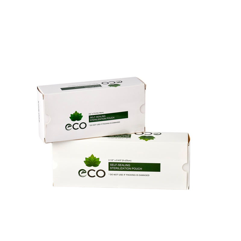 Eco sterilization pouch size large/carton - Master Nail Supply 