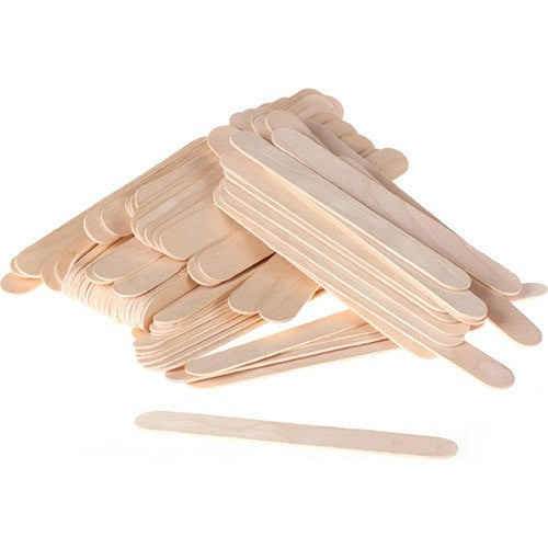 Spatulas Wooden Mini 500pcs - Master Nail Supply 