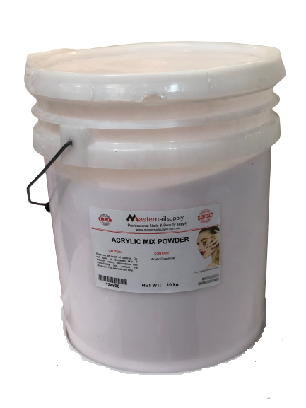 ACRYLIC MIXED POWDER - Bucket (10Kg) - Master Nail Supply 