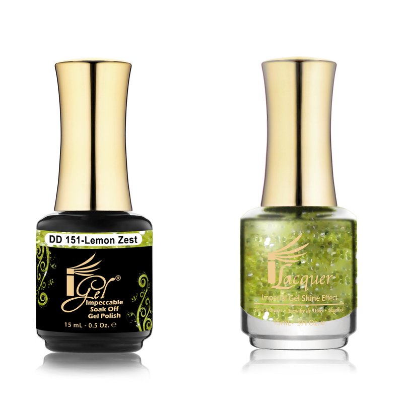 IGEL Duo DD151 LEMON ZEST - Master Nail Supply 