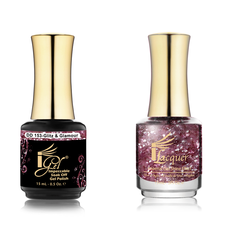 IGEL Duo DD153 GLITZ & GLAMOUR - Master Nail Supply 