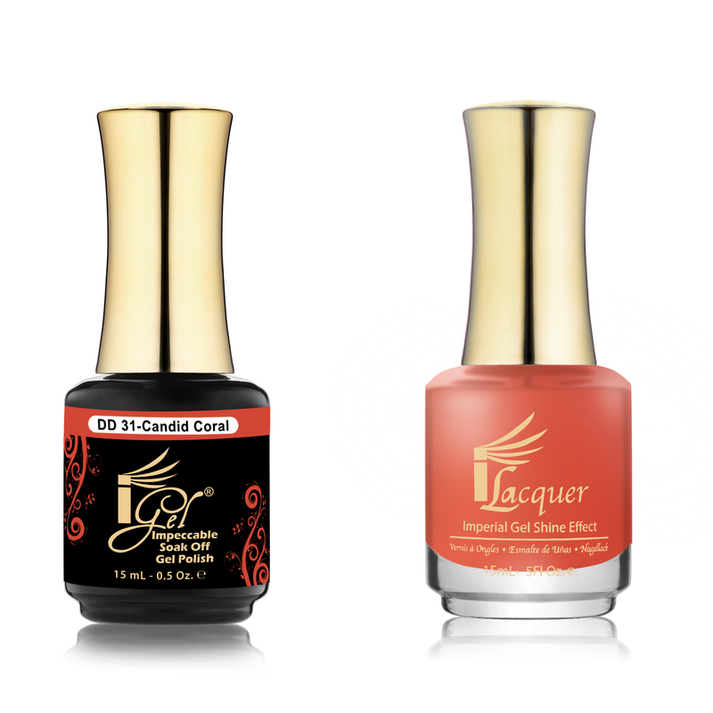 IGEL Duo DD031 CANDID CORAL - Master Nail Supply 