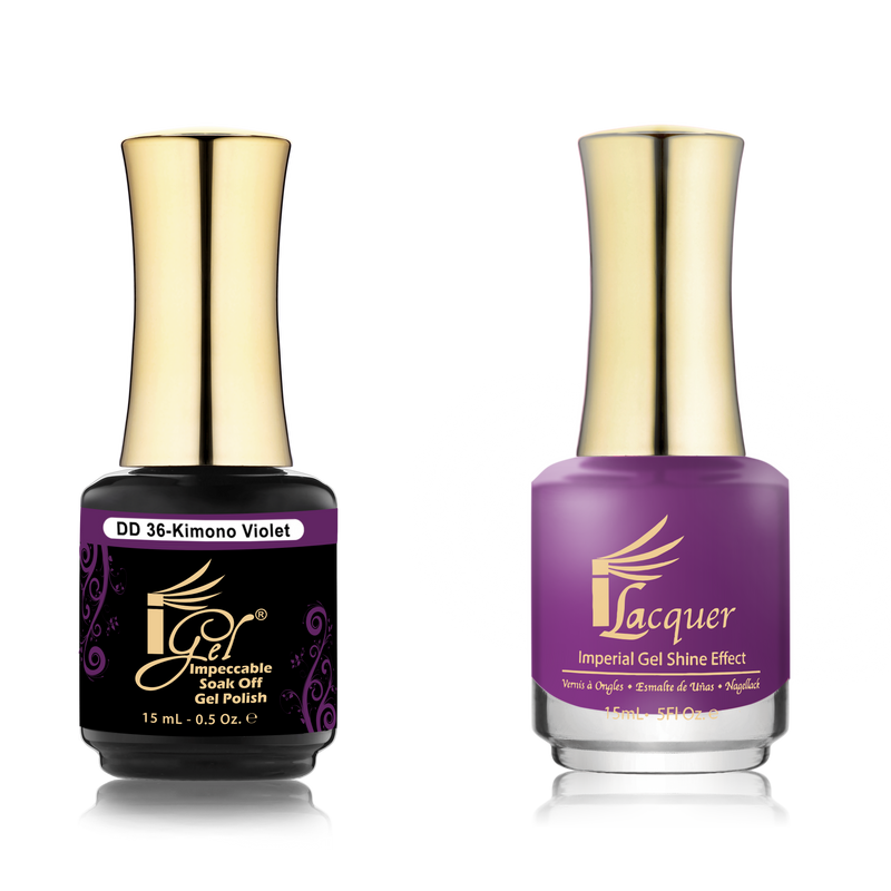 IGEL Duo DD036 KIMONO VIOLET - Master Nail Supply 