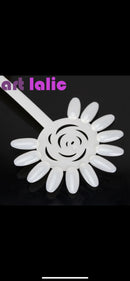 FLOWER nail tip display-natural - Master Nail Supply 