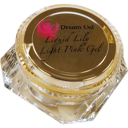 Dream Gel Lily Light Pink Gel 2oz Blk Jar - Master Nail Supply 