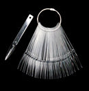 Nails Tip pointy display Clear - Master Nail Supply 