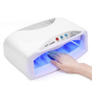 UV Lamp Double Hand Blk/Gry 54W - Master Nail Supply 