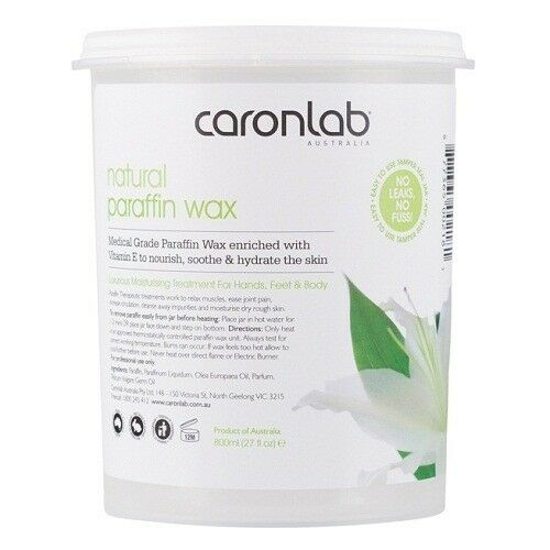 Caron Paraffin Wax 800ml Natural - Master Nail Supply 