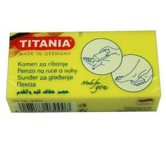 Titania Pumice Single Pad - Master Nail Supply 